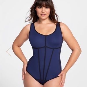 COPY - Honeylove Boldness Bodysuit in Explorer Blue size XL - NWT